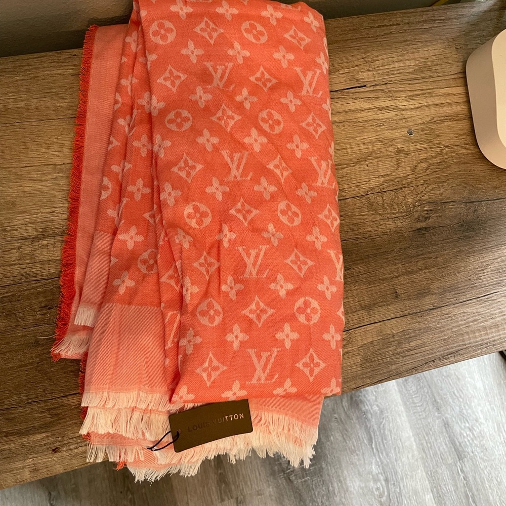 Louis Vuitton Monogram Shawl